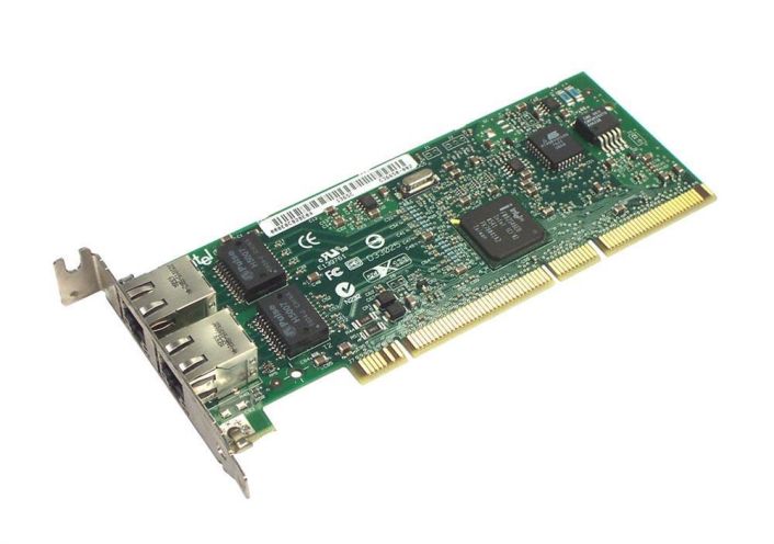 C36650-004 Intel PRO/1000 MT Dual-Ports RJ-45 1Gbps 10Base-T/100Base-TX/1000Base-T Gigabit Ethernet PCI-X Server Network Adapter