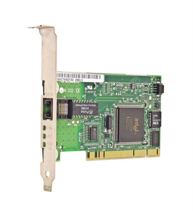 PILA8461-100P Intel PRO/100+ Single-Port RJ-45 100Mbps 10Base-T/100Base-TX Fast Ethernet PCI Management Network Adapter