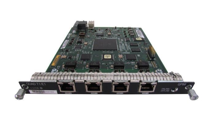 SRX-GP-QUAD-T1-E1 Juniper Quad T1/e1 4ports Integrated Csu/dsu Gpim Pim F/ Srx65 (Refurbished)