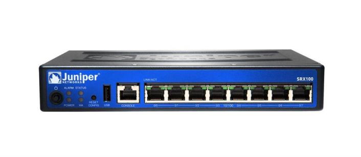 SRX100H Juniper Srx100 Services Gateway Security Appliance Ethernet Fast Ethernet 1u External (Refurbished)