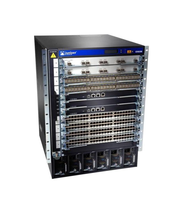 EX8208-REDUND-DC Juniper EX8208 Managed Switch with 750Watt DC Redundant Power Supply (Refurbished)