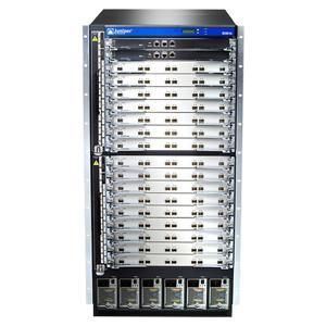 EX8216-REDUND-AC2 Juniper Redundant EX8216 2kW AC System configuration 16-Slot Chassis with Passive Midplane and 2x Fan Trays 2x Routing Engines 8x Switch Fabric Modules 6x 2000Watt AC PSUs with Power Cords (Refurbished)