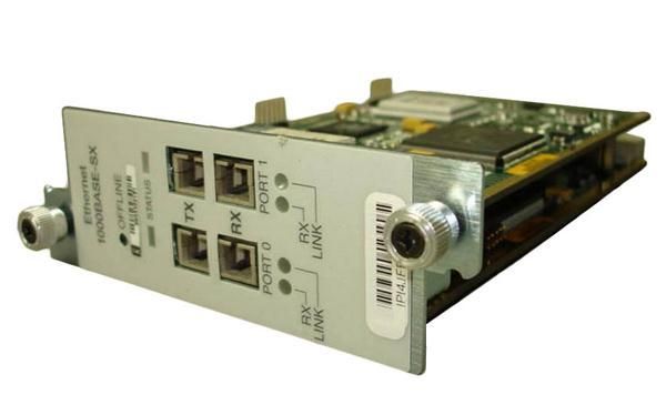 PB-2GE-SX Juniper 2-Ports 1000Base-SX Gigabit Ethernet Interface Module (Refurbished)