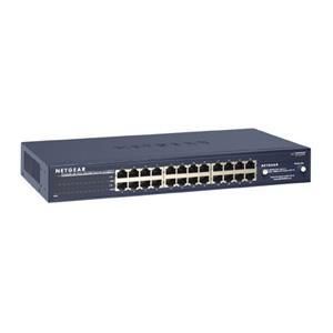JFS524F NetGear ProSafe Plus 24-Ports 10/100Mbps RJ45 Fast Ethernet Rackmount Switch (Refurbished)
