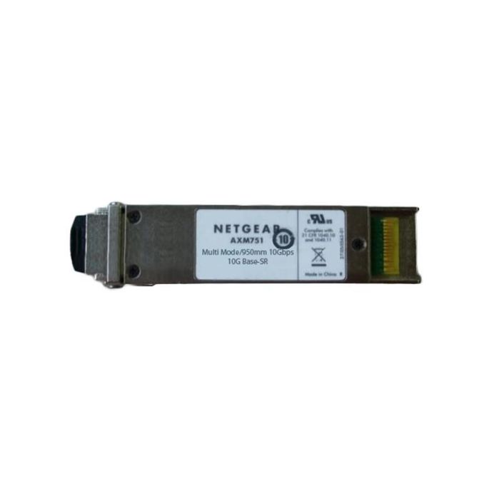 AXM751 NetGear 10.3Gbps 10GBase-SR Multi-mode Fiber 300m 850nm Duplex LC Connector XFP Transceiver Module