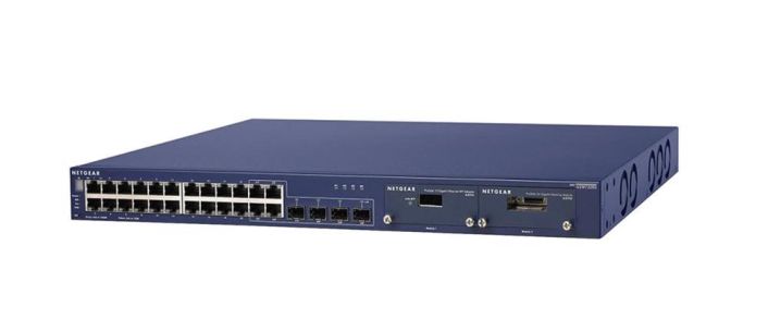 GSM7328SEU NetGear ProSafe 24-Ports 10/100/1000Mbps Stackable Gigabit Layer 3 Managed Switch (Refurbished)