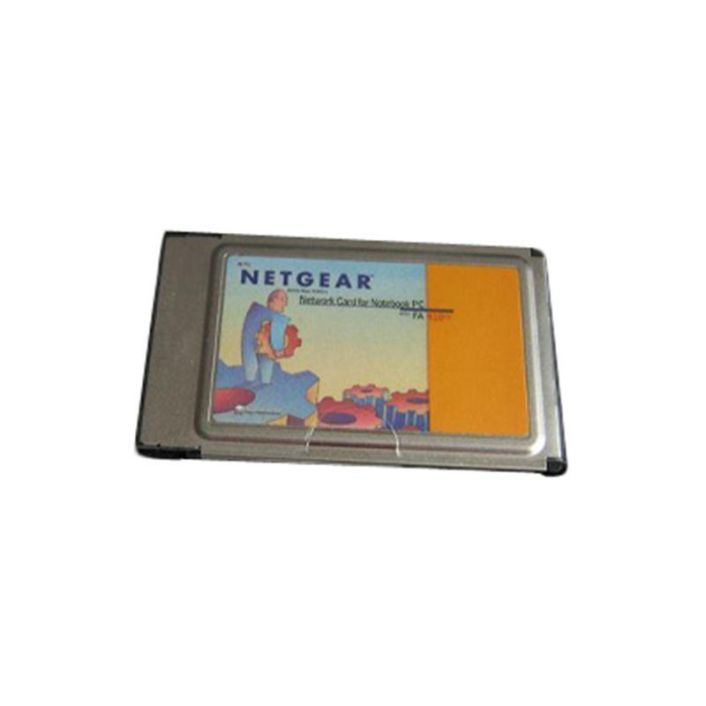 FA410TXC NetGear 10/100Mbps PCMCIA Network Adapter Card for Notebook PCs