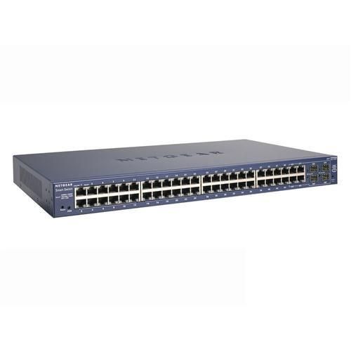 FSM7250RS NetGear ProSafe Feature Rich 48-Ports 10/100Mbps Layer 2 Managed Stackable Switch (Refurbished)