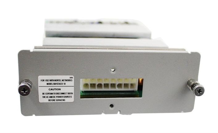 AL1904005-E5 Nortel 48-Ports GBIC Fast Ethernet Switch 470 RPSU -48 V DC-to-DC converter enabling the Switch for use with the Redundant Power Supply 15 or BayStack 10 (R (Refurbished)