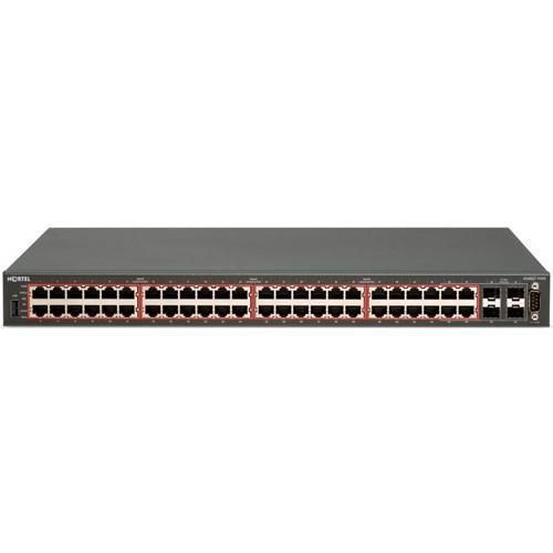 AL4500E14-E6GS Nortel Gigabit Ethernet Routing Switch 4548GT-PWR with 48-Ports 10/100/1000 802.3af PoE and 4 Shared SFP Ports plus HiStack Ports and RPS Conne (Refurbished)