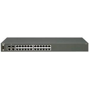 AL2500E01-E6 Nortel Ethernet Routing Switch 2526T with 24-Ports Fast Ethernet 10/100 ports- 2 Combo SFP with Power cord (Refurbished)