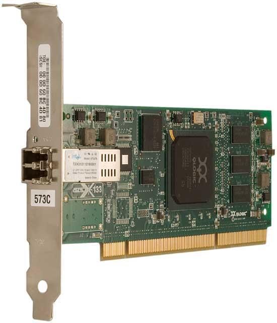 QLA4050C-CK QLogic Single-Port LC 1Gbps 10Base-T/100Base-TX/1000Base-T Gigabit Ethernet PCI-X iSCSI Network Adapter