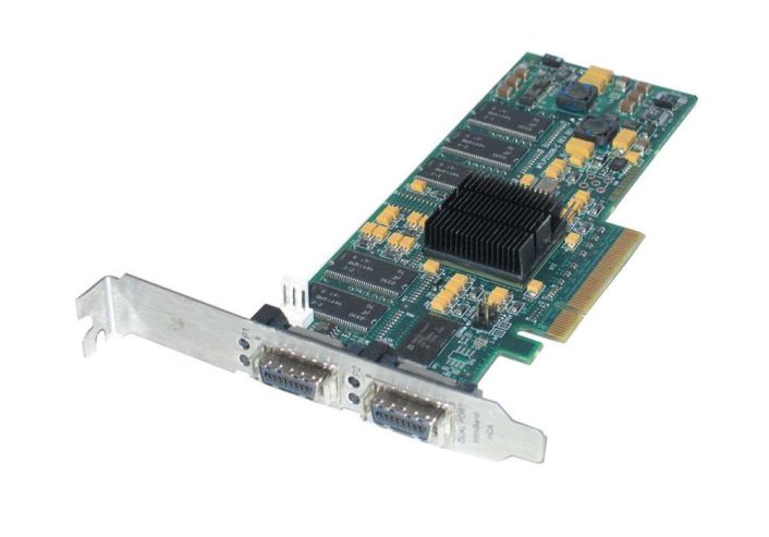 7104HCA128LPXDD QLogic Silverstorm 9000 PCI Express X8 2-port Network Adapter