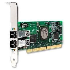 QCP2342-CK QLogic SANblade Dual Port 66MHz 2-Port Multi-Mode Optic CompactPCI with 2 External SFF LC Host Bus Adapter (HBA)