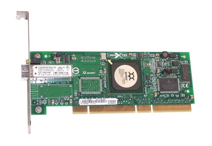 QLA2340-CK QLogic Single-Port LC 2Gbps Fibre Channel PCI-X Host Bus Network Adapter for HP Compatible
