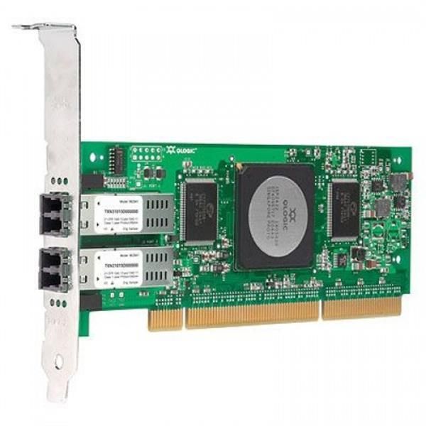 QLA2342L Qlogic QLA2342 Dual-Ports LC 2Gbps Fibre Channel PCI-X Host Bus Network Adapter