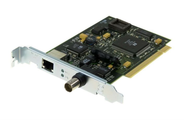 J2970A HP PCI Lan Interface Board EtherTwist (10Base-T) and ThinLAN (10Base-2) Connectors
