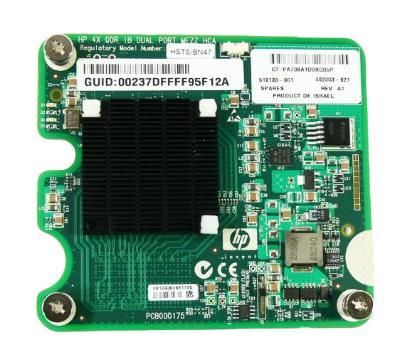 492303-B21N HP 4X QDR Infiniband Dual-Ports Mezzanine Host Bus Network Adapter for Bladesystem Class
