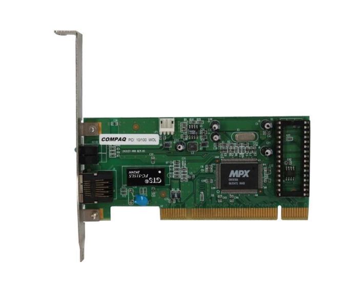 157045-001 HP Single-Port RJ-45 100Mbps 10Base-T/100Base-TX Fast Ethernet PCI Network Adapter