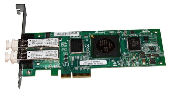 AE312A HP Dual -Ports LC 4Gbps Fiber Channel PCI Express Host Bus Network Adapter