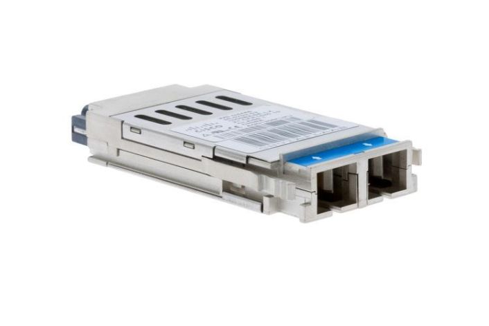 WSG5486R Cisco 1Gbps 1000Base-LX/LH Single-mode Fiber 10km 1310nm Duplex SC Connector GBIC Transceiver Module