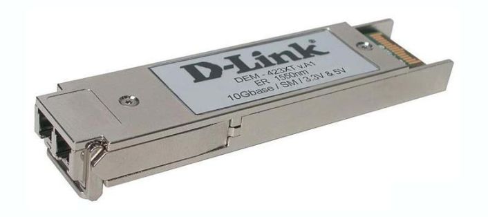 DEM-423XT D-Link 10Gbps 10GBase-ER Single-mode Fiber 40km 1550nm Duplex LC Connector XFP Transceiver Module