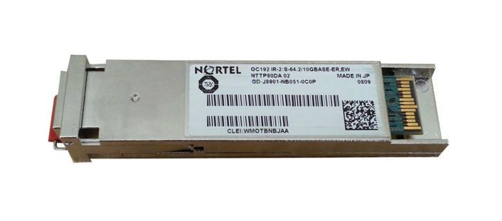 NTTP80DA Nortel 10Gbps 10GBase-I2 Single-mode Fiber 40km 1310nm LC Connector XFP Transceiver Module (Refurbished)