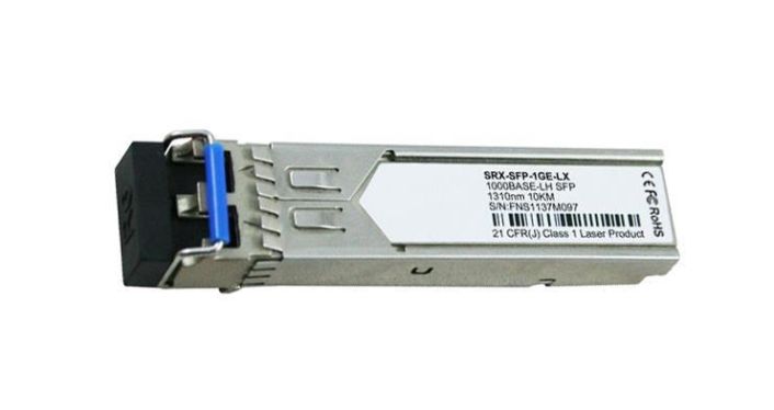 SRXSFP1GELX Juniper Small F/m Factor Pluggable Cpnt 1000base-lx Gb Ethernet Optic Mod (Refurbished)