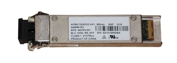 443763-001N HP BladeSystem c-Class 10Gbps 10GBase-SR Multi-mode Fiber Short Wave 300m 850nm Duplex LC Connector XFP Transceiver Module for Finisar Compatible