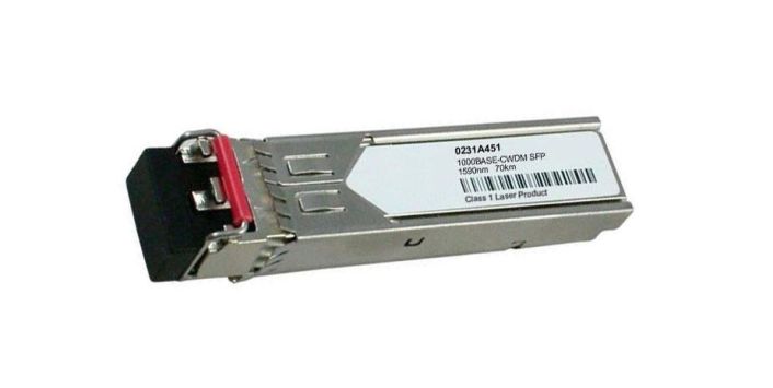 0231A451 3Com 1Gbps 1000Base-LH70 Single-Mode Fiber 70km 1590nm Duplex LC Connector SFP Transceiver Module