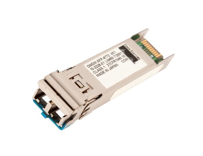 DWDM-SFP-4772-RF Cisco 1Gbps 1000Base-DWDM Single-mode Fiber 80km 1547.72nm Duplex LC Connector SFP Transceiver Module (Refurbished)