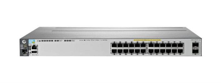 J9573A#ABB HP 24-Ports 2 Slot 24 X 10/100/1000Base-T Power Over Ethernet 2 X SFP+ 1 X Stacking Module Slot (Refurbished)