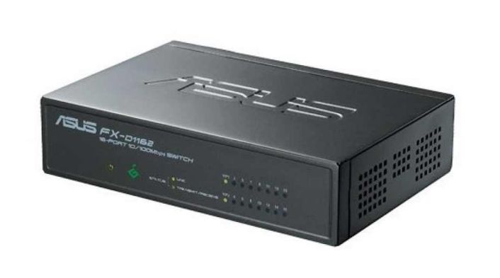 90-QB632AN1N0N3MA0 ASUS 16-Ports 10/100Mbps Network Switch (Refurbished)