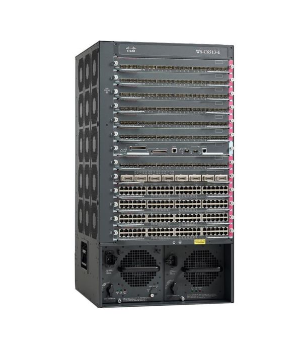 WS-C6513-4KWAC-US Cisco Catalyst 6513 With 4000WPSUSCertified (Refurbished)