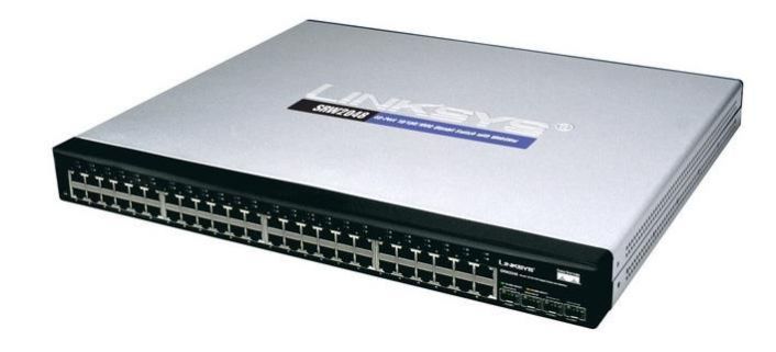 SRW2048-K9 Cisco SRW2048 48-Ports 10/100/1000Mbps Gigabit Ethernet Switch (Refurbished)