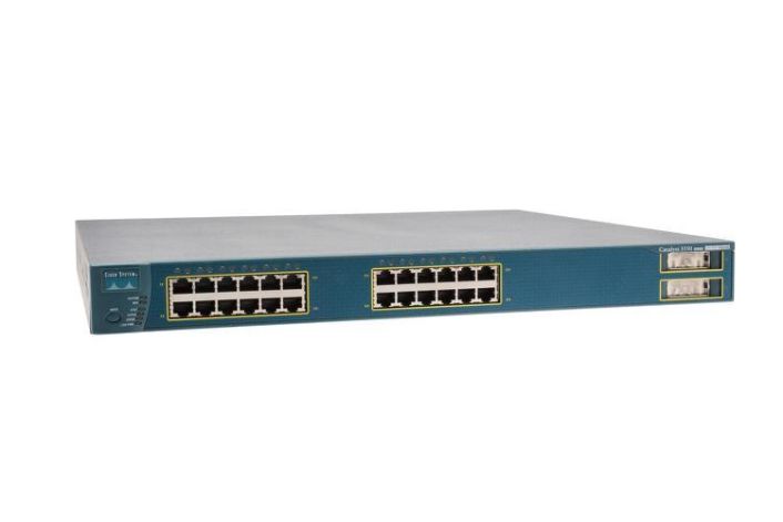 WS-C3550-24PWR-EMI Cisco Catalyst 3550 24-Ports 10/100 Inline Power + 2 GBIC Ports EMI (Refurbished)