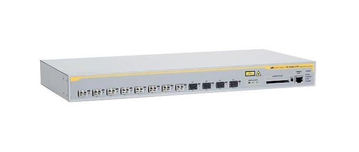 AT-9408LC-50 Allied Telesis Layer 2+ Switch with 8 1000Base-SX (LC) Ports plus 4 Active SFP Slots (Refurbished)