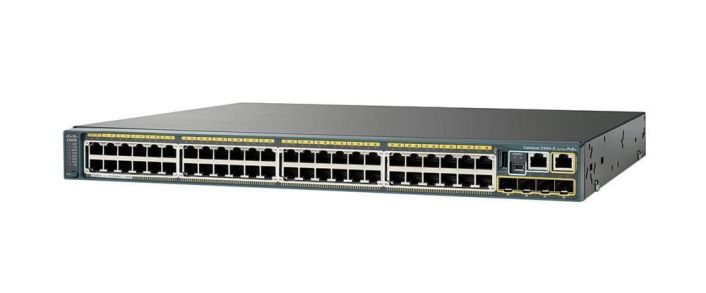 WS-C2960S-48FPL-S Cisco Catalyst 2960S 48 GigE PoE 740W 4 x SFP LAN Base (Refurbished)