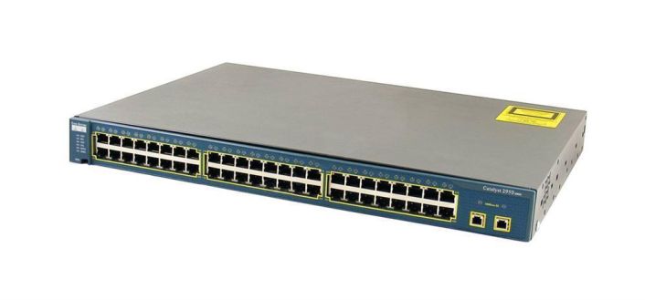 WS-C2950SX-48SI-RF Cisco Catalyst2950 48-Ports 10/100 2PT 1000BSX SI S/W (Refurbished)
