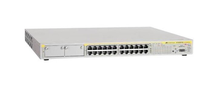 AT-8524POE-30 Allied Telesis Layer 2+ PoE Switch with 24-Ports 10/ 100Base-TX Ports plus 2 Expansion Slots (Refurbished)