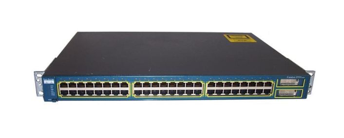 WS-C2950G-48-EI Cisco Catalyst 2950 48-Ports 10/100 with 2 GBIC Slots Enhanced Image (Refurbished)