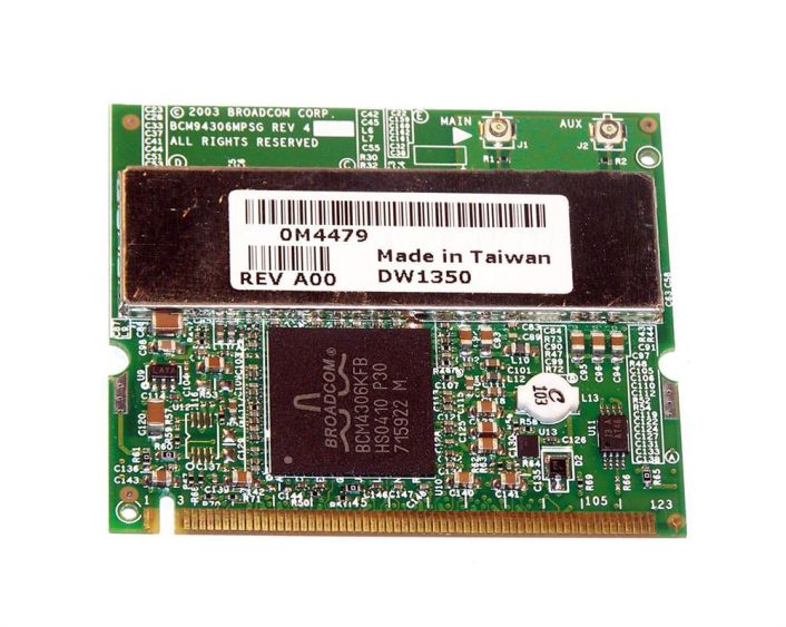 M4479 Dell Wireless Board Truemobile 1350 802.11 b & g MiniPCI