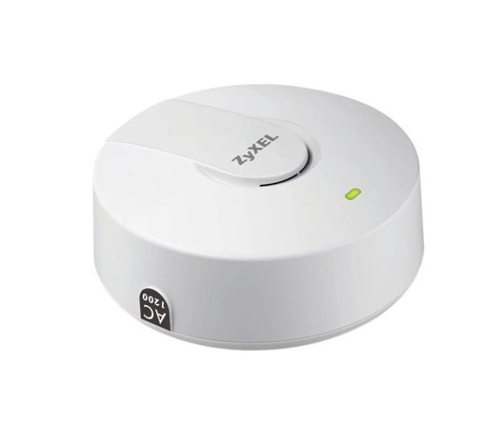 NWA5123-AC "ZyXEL IEEE 802.11ac 1.17Gbit/s Wireless Access Point 2.40 GHz, 5 GHz 1 x Network (RJ-45) PoE, AC Adapter Wall Mountable, Ceiling Mountable (Refurbished)"