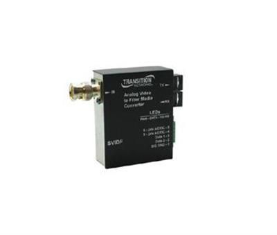 SVIDF2011-100-NA Transition Coax ST 228 M to 850 NM Multi-Mode ST 1 Kilometer for Analog CCTV Video Point System Slide-In-Module Media Converter