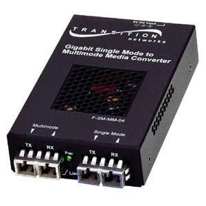 SFMFF1324-220 Transition 1000Base-SX 850 NM Multi-Mode to 1000Base-LX 1310 NM Extended Multi-Mode 2 Kilometers/1.2 Miles for Gigabit Ethernet Stand-Alone Media Converter