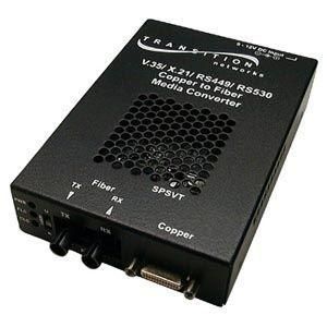 SPSVT2614-100 Transition 26-Pin 1310 NM Single-Mode (SC) 20 Kilometers/12.4 Miles for High Speed Serial Stand-Alone Media Converter