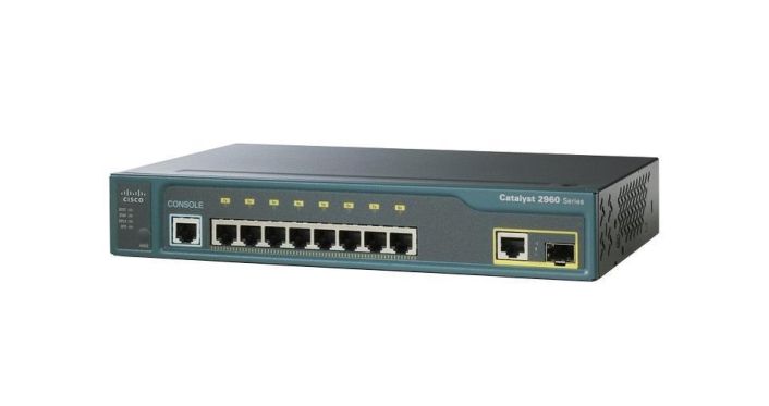 WS-C2960-8TC-L-NOB Cisco Catalyst 2960 8-Ports 10Base-T RJ-45 Manageable Layer2 Rack-mountable, Wall Mountable and Desktop Switch with 1x Shared SFP Slot (Refurbished)