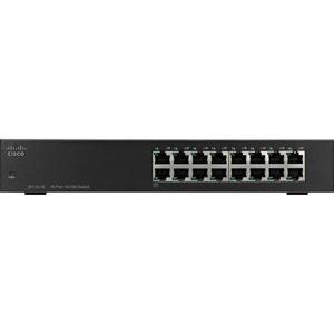 SF110-16-NA-RF Cisco SF110-16 Ethernet Switch - 16 Ports - Fast Ethernet - 100Base-T - Refurbished - 2 Layer Supported - Twisted Pair - Lifetime Limited  (Refurbished)