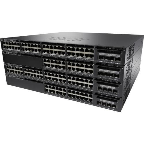 EDU-C3650-24PD-S Cisco Catalyst WS-C3650-24PD 24-Ports Stack Port Optical Fiber and Twisted Pair Layer3 Manageable Rack-Mountable 1U and Desktop Switch with 2x SFP+ Ports (Refurbished)