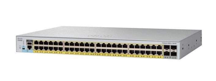 WS-C2960L48PSAP-RF Cisco Catalyst 2960L 48 port GE with PoE 4 x 1G SFP LL Asia Pac (Refurbished)